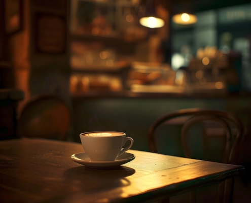 درآمد کافی‌ شاپ در تهران