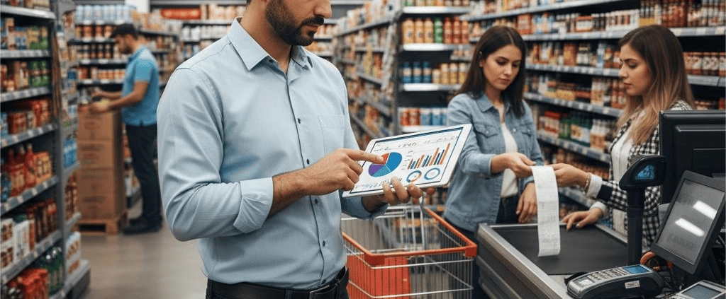 مدیریت نقدینگی سوپرمارکت در تهران