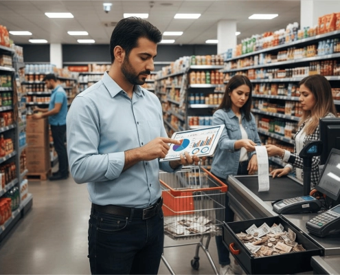 مدیریت نقدینگی سوپرمارکت در تهران