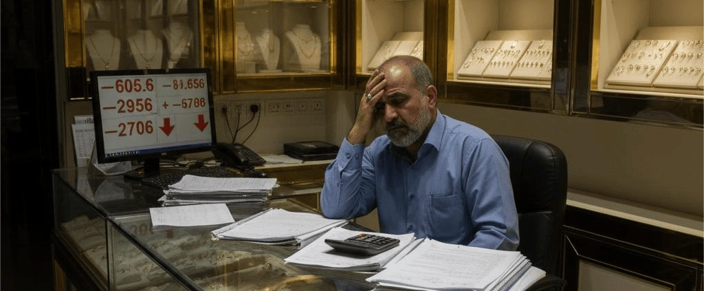 خطاهای مالی طلافروشی در تهران