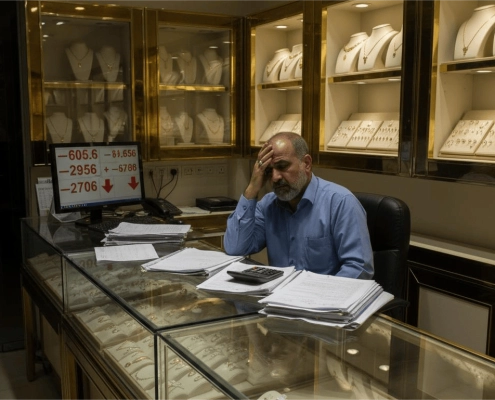 خطاهای مالی طلافروشی در تهران