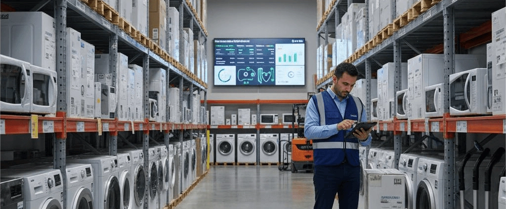 مدیریت موجودی لوازم خانگی