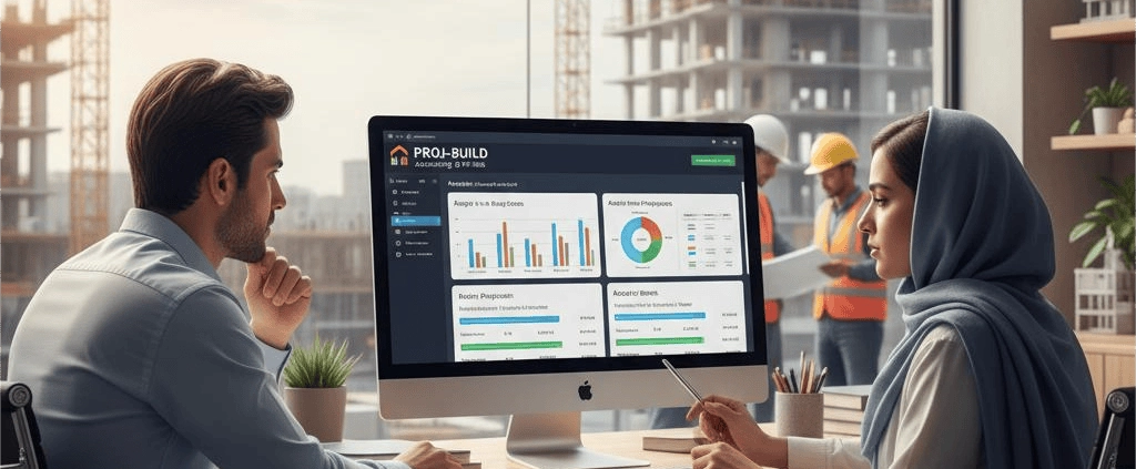 نرم‌افزار حسابداری شرکت‌های پیمانکاری