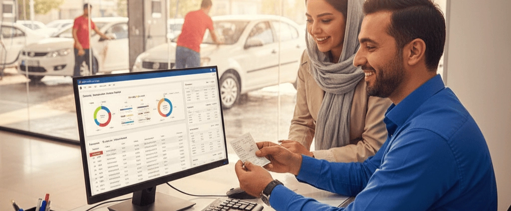 بهترین نرم افزار حسابداری کارواش در تهران