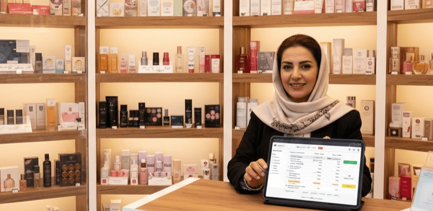 حسابداری لوازم آرایشی در تهران