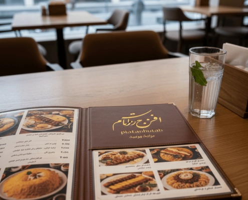 سود منوی رستوران در تهران