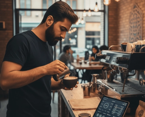 مدیریت هزینه‌ی کافه در تهران