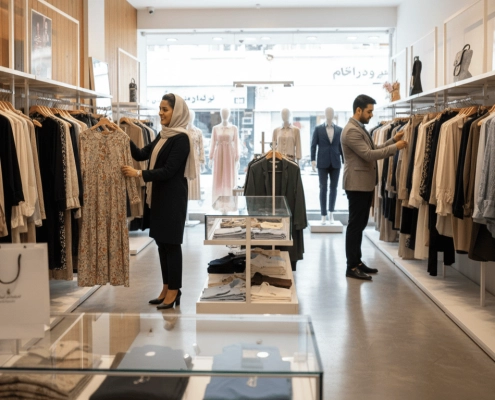مدیریت فروش پوشاک در تهران