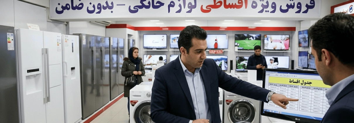 مدیریت اقساط لوازم خانگی