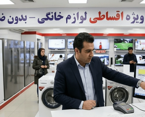 مدیریت اقساط لوازم خانگی