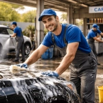 حسابداری کارواش دستی و اتوماتیک