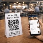 منوی دیجیتال رستوران با QR