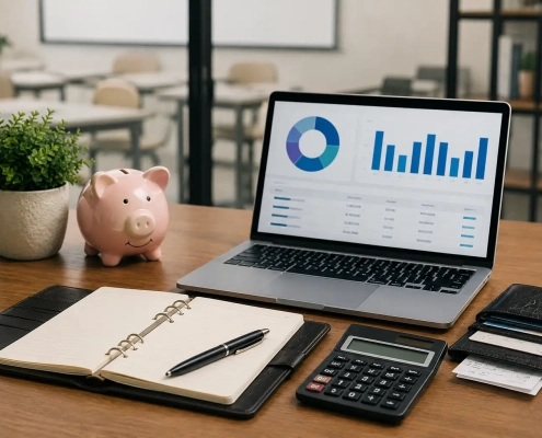 کنترل بدهی هنرجویان آموزشگاه با نرمافزار حسابداری سودیاب
