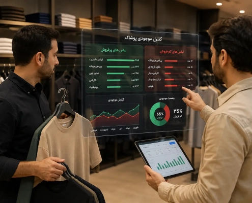 کنترل موجودی پوشاک با نرمافزار حسابداری سودیاب